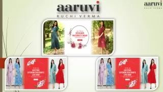 Buy Maternity Wear Kurtas For Women's | Aaruvi