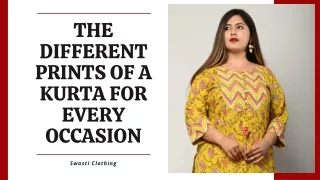 The Different Prints Of A Kurta For Every Occasion
