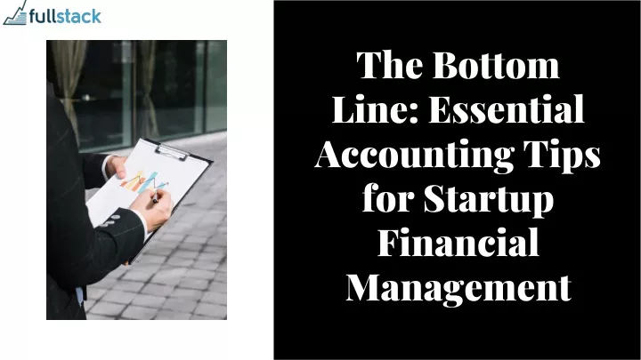 the bottom line essential accounting tips