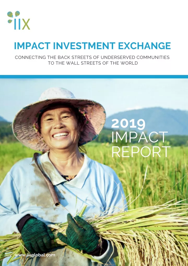 impact investment exchange