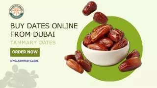 Buy Dates Online From Dubai