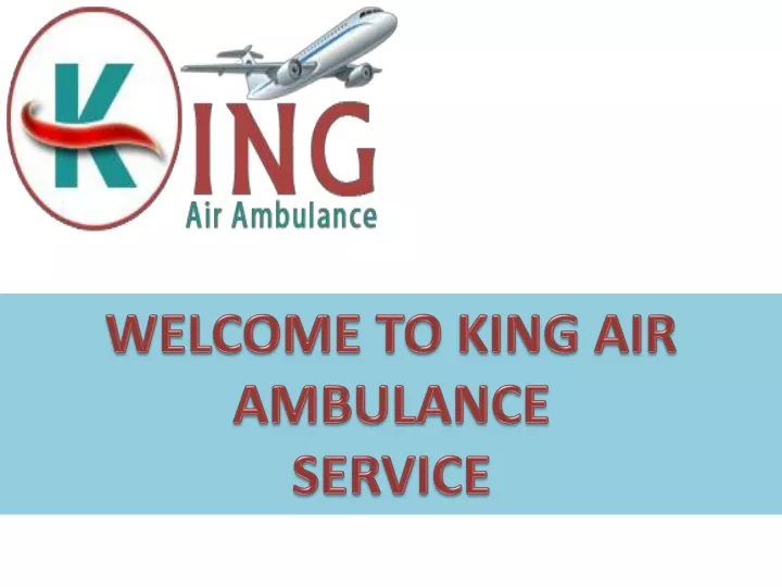 welcome to king air ambulance service