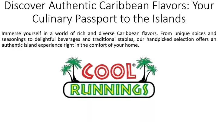 discover authentic caribbean flavors your culinary passport to the islands