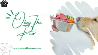Pet Raw Food Florida - Obey The Paw
