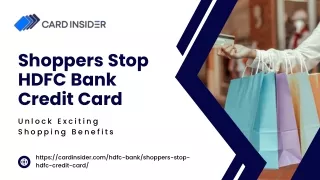 Shoppers Stop Credit Card Rewards and Perks: Your Guide