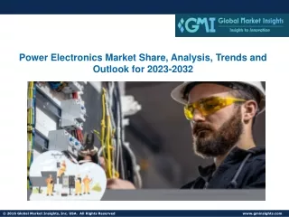 Power Electronics Market Share, Analysis, Trends and Outlook for 2023-2032