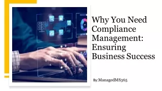 Why You Need Compliance Management Ensuring Business Success