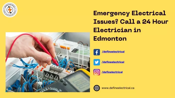 emergency electrical issues call a 24 hour