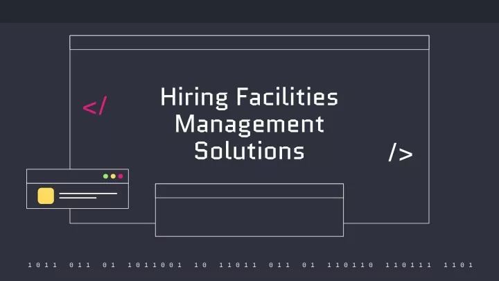 hiring facilities management solutions