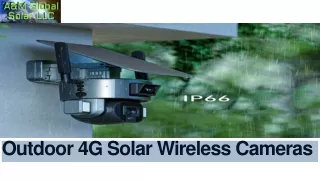 Outdoor 4G Solar Wireless Cameras: Smart Surveillance Powered by Sun