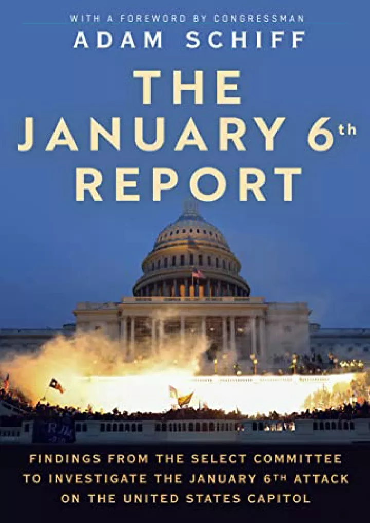 the january 6th report findings from the select