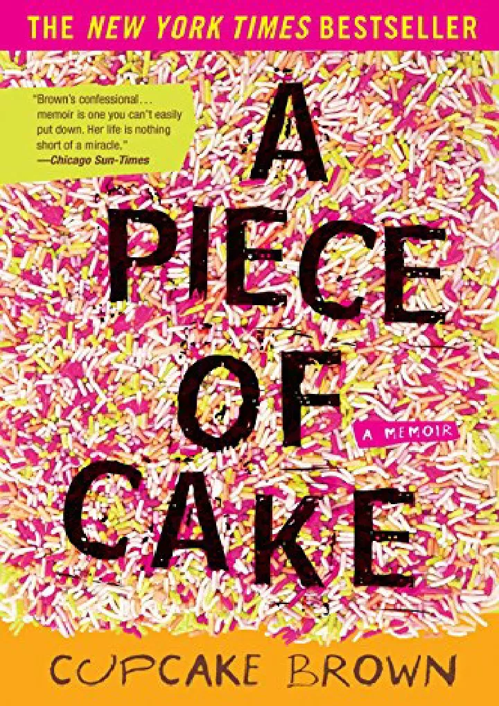 a piece of cake a memoir download pdf read