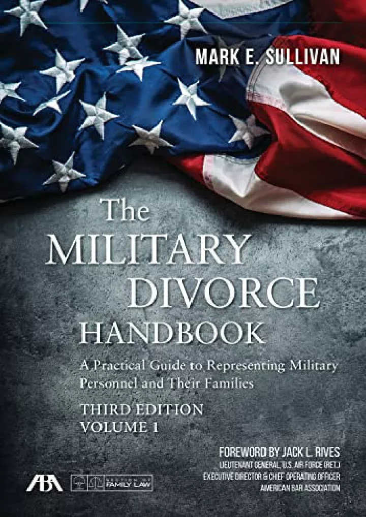 the military divorce handbook a practical guide