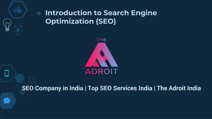 introduction to search engine optimization seo