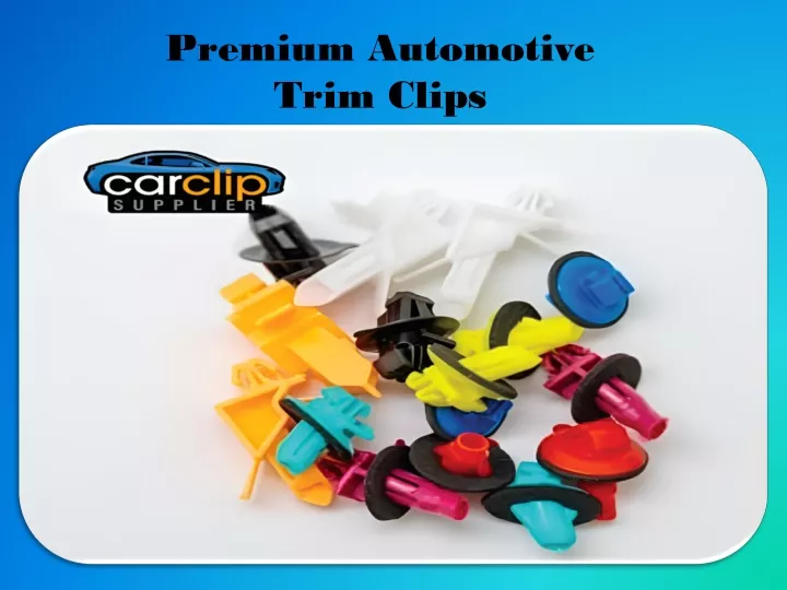 premium automotive trim clips