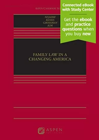 [PDF] DOWNLOAD Family Law in a Changing America (Aspen Casebook) epub