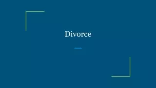 Divorce