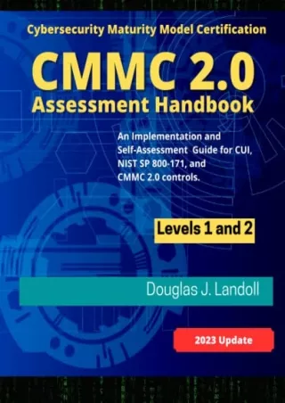 PDF_ Cybersecurity Maturity Model Certification CMMC 2.0 Assessment Handbook: An