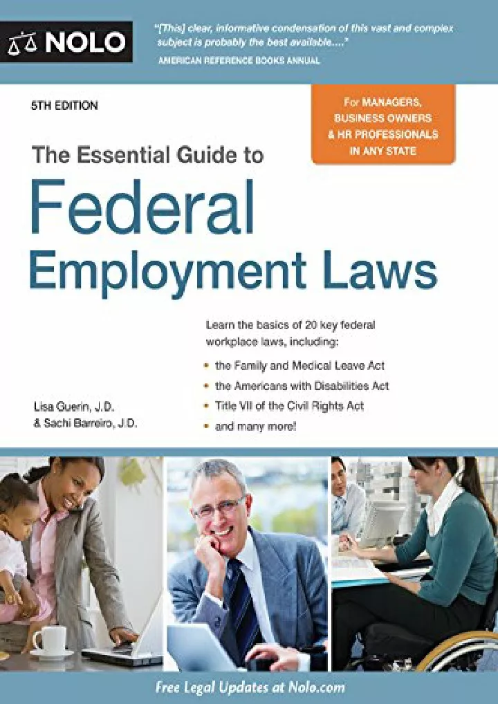 essential guide to federal employment laws