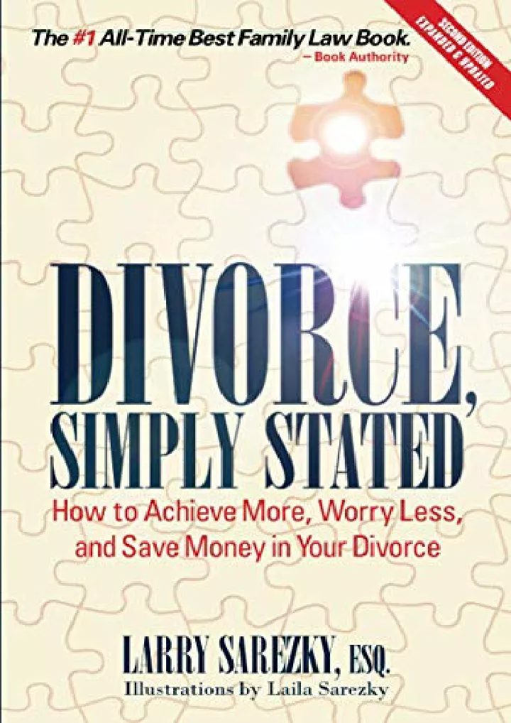 divorce simply stated 2nd edition how to achieve