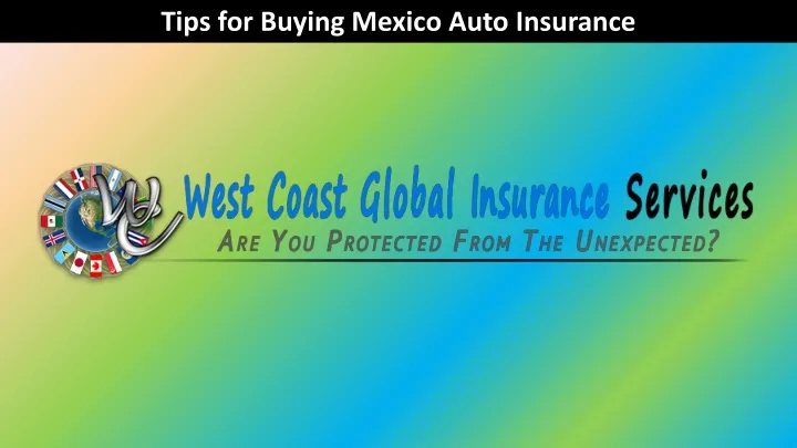 tips for buying mexico auto insurance