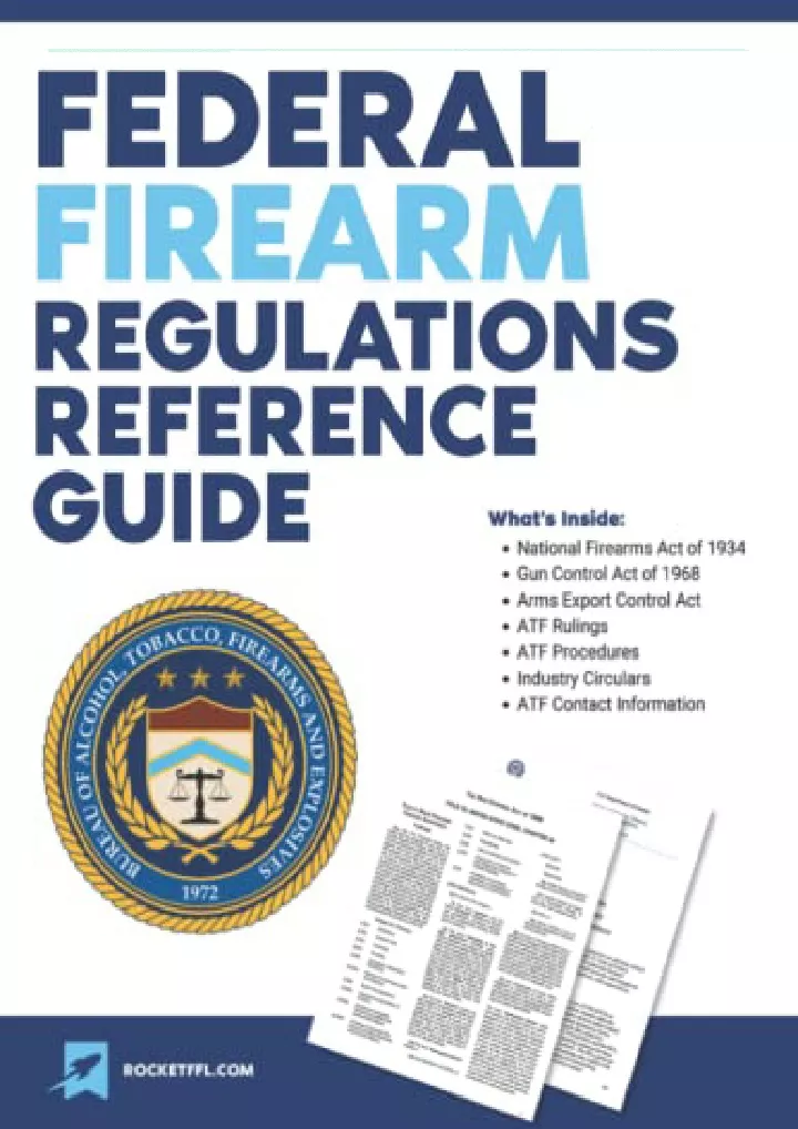 federal firearms regulations reference guide