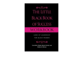 Kindle online PDF The Little Black Book of Success Workbook Laws of Leadership f