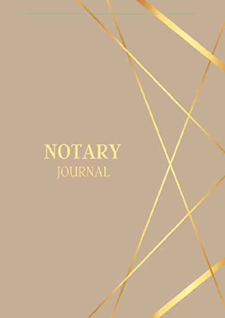 notary journal professional notary log book with