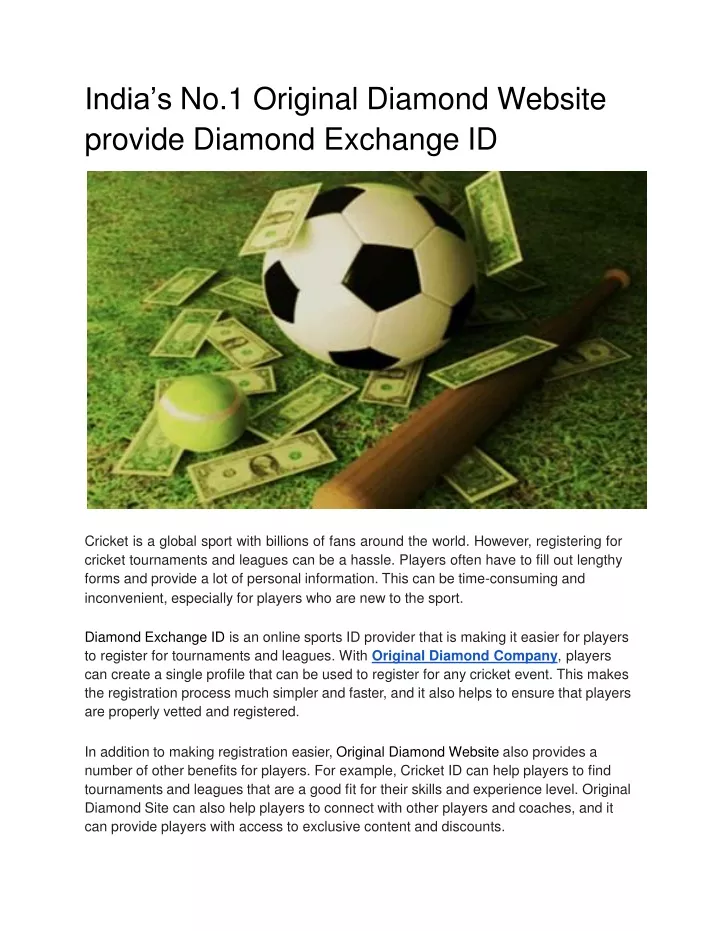 india s no 1 original diamond website provide diamond exchange id