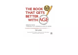 Ebook download The Book that Gets Better with Age Observations Through the Looki