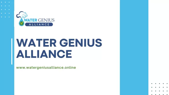 water genius alliance