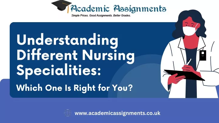 understanding different nursing specialities