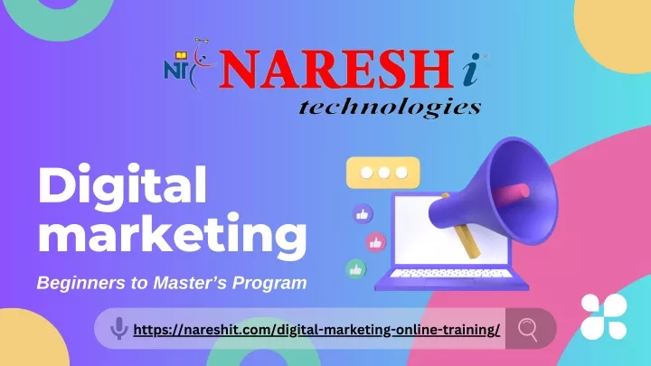 digital marketing beginners to master s program
