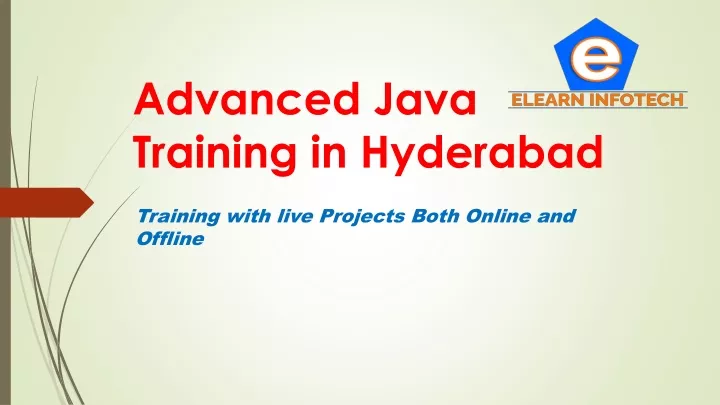 advanced java training in hyderabad