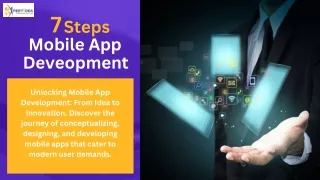 7 Steps Mobile App Deveopment