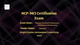 NCP-MCI Certification Exam Mastering Neurocognitive Disorders - Get Certified T