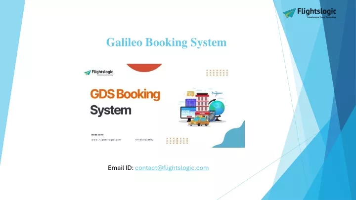 galileo booking system