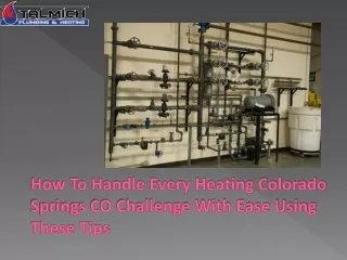 How To Handle Every Heating Colorado Springs CO Challenge With Ease Using These Tips
