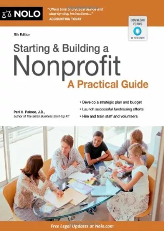 Read online  Starting & Building a Nonprofit: A Practical Guide