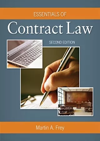 [Ebook] Essentials of Contract Law