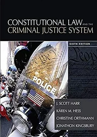 Read online  Constitutional Law and the Criminal Justice System