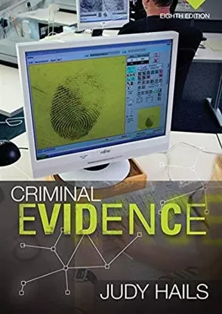 Download Book [PDF] Criminal Evidence