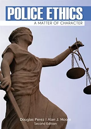 Read ebook [PDF] Police Ethics