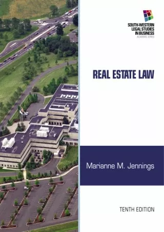 Read Ebook Pdf Real Estate Law