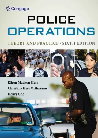 [PDF] Police Operations: Theory and Practice