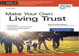 (PDF) Make Your Own Living Trust Kindle