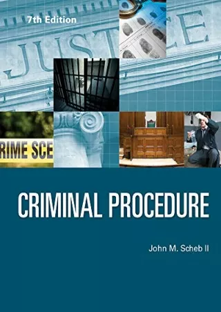 Full DOWNLOAD Criminal Procedure