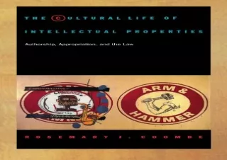 (PDF) The Cultural Life of Intellectual Properties: Authorship, Appropriation, a