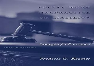 PDF Social Work Malpractice and Liability Ipad