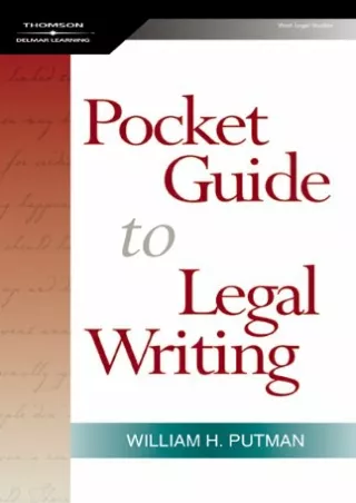 [PDF] The Pocket Guide to Legal Writing ('001)